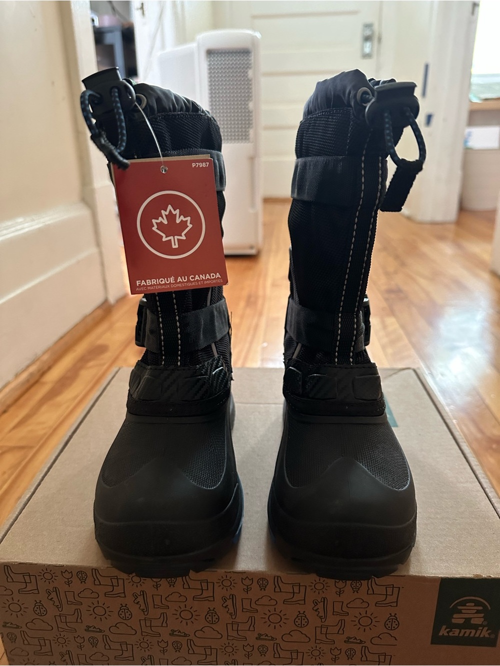 Kamik Glacial 3 Kids Snow Boots sz 1